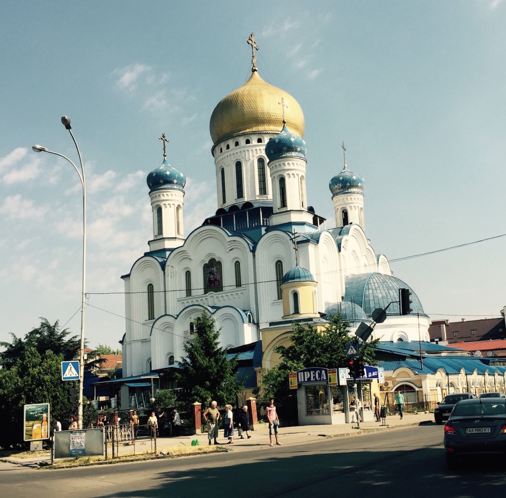 Typical Ukranian church