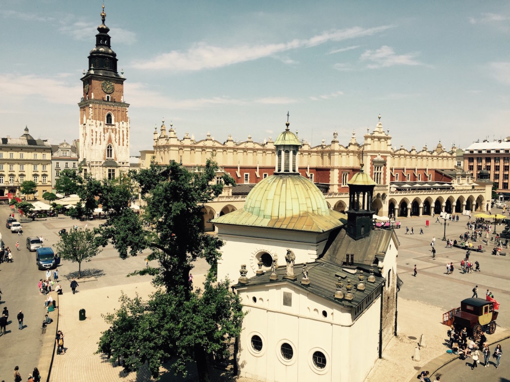 Largest medieval square in Europe – Rynek Glowny, Krakow, Poland